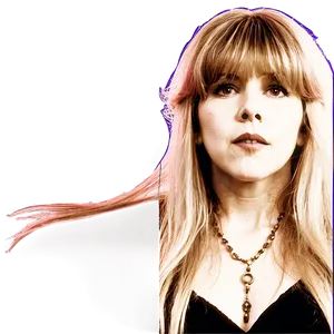 Stevie Nicks In Concert Png Uxn PNG Image