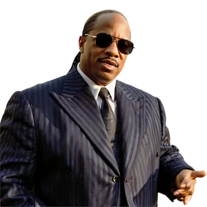 Stevie Wonder In Sunglasses Png Cqs70 PNG Image