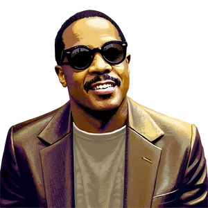 Stevie Wonder Portrait Png 79 PNG Image