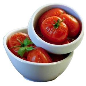 Stewed Tomatoes Bowl Png Dnp65 PNG Image