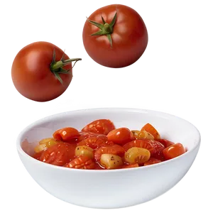 Stewed Tomatoes Bowl Png Slm PNG Image