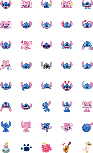 Stitch Emojis Pattern.jpg PNG Image