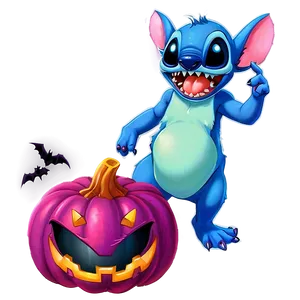 Stitch Halloween Party Png Acd PNG Image