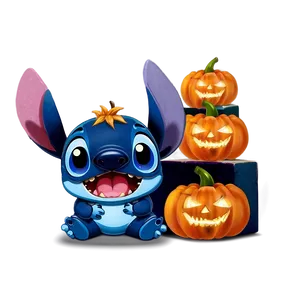 Stitch Halloween Party Png Qox PNG Image