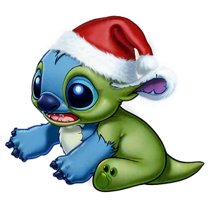 Stitch’s Christmas Wish List Png 97 PNG Image