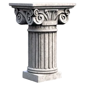 Stone Greek Column Art Png Svo83 PNG Image