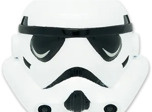 Stormtrooper Helmet Close Up PNG Image