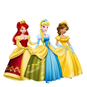 Storybook Princesses Png 83 PNG Image