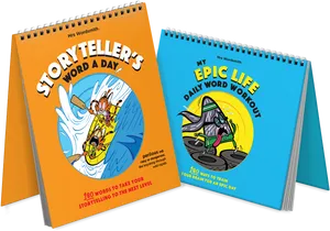 Storytellersand Epic Life Word Workout Books PNG Image