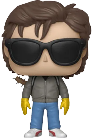 Stranger Things Character Funko Pop PNG Image