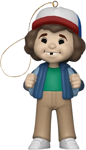 Stranger Things Character Keychain PNG Image