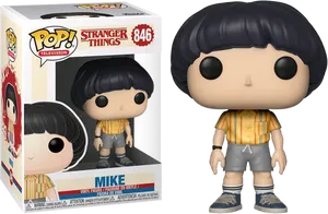 Stranger Things Mike Funko Pop PNG Image