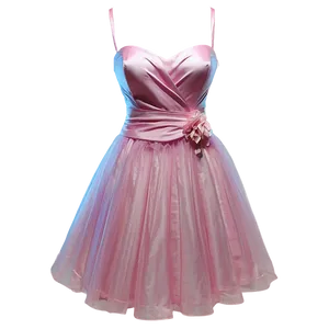 Strapless Pink Dress Png Jyk20 PNG Image