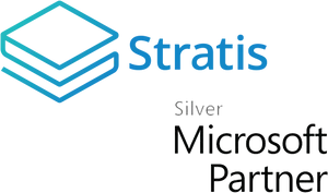 Stratis Silver Microsoft Partner Logo PNG Image