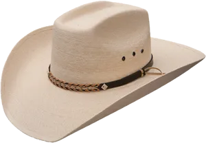 Straw Cowboy Hat Isolated PNG Image