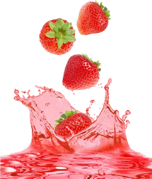 Strawberries Splash Red Liquid.jpg PNG