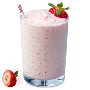 Strawberry Banana Smoothie Png Imc10 PNG Image