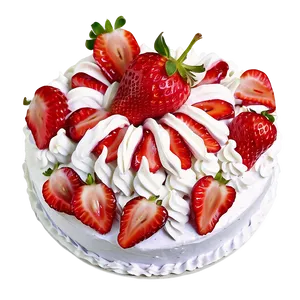 Strawberry Cream Cake Png 79 PNG Image