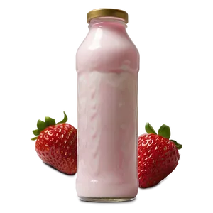 Strawberry Flavored Milk Png 49 PNG Image