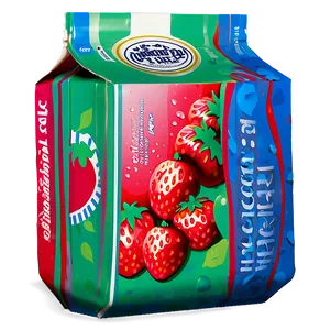 Strawberry Juice Box Clipart Png Ove27 PNG Image