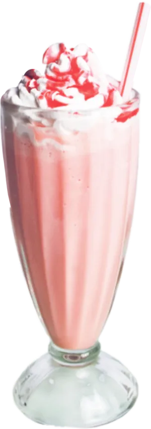 Strawberry Milkshake Delight.jpg PNG Image