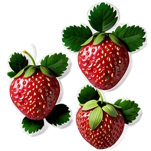 Strawberry Sweetness Cute Png 64 PNG Image