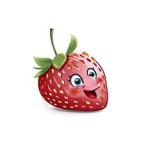 Strawberry With Cute Face Png 33 PNG Image