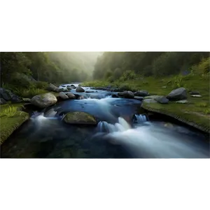 Stream Through Canyon Png Vdt PNG Image