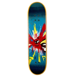 Street Art Skateboard Deck Image Png Wbg73 PNG Image