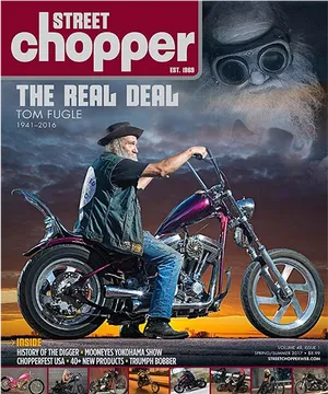 Street Chopper Magazine Cover The Real Deal PNG Image