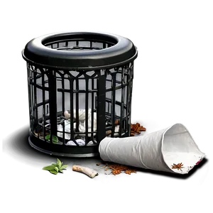 Street Litter Can Png Uia57 PNG Image