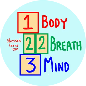 Stress Management Blocks Graphic PNG Image