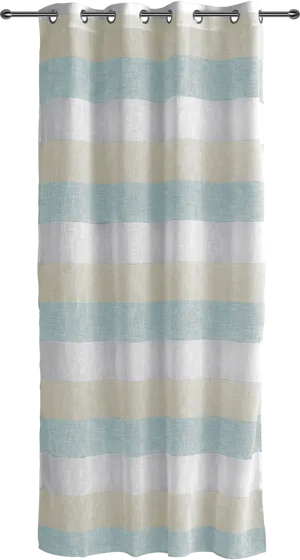 Striped Curtain Design PNG Image