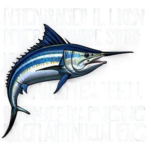 Striped Marlin Png Tlw PNG Image