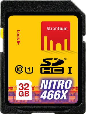 Strontium32 G B S D Card466 X PNG Image