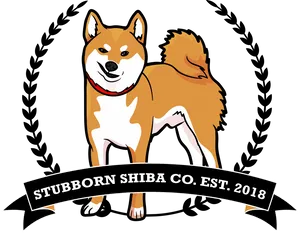 Stubborn Shiba Inu Logo2018 PNG Image