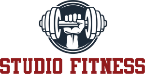 Studio Fitness Logo Design PNG Image