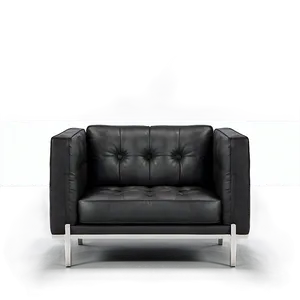 Stylish Black Chair Png Eis PNG Image