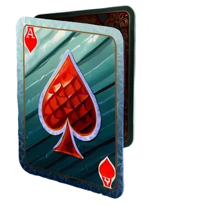 Stylized Ace Card Png 9 PNG Image