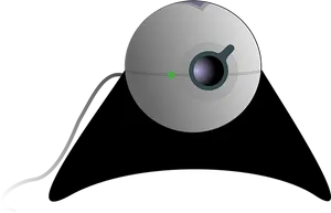 Stylized Camera Aperture Illustration PNG