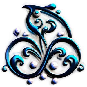 Stylized Flourish Symbol Png Rqc39 PNG Image