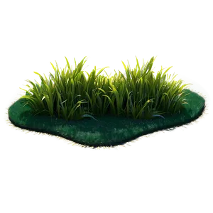 Stylized Grass Patch Png 06212024 PNG Image