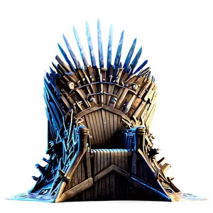 Stylized Iron Throne Image Png 13 PNG Image