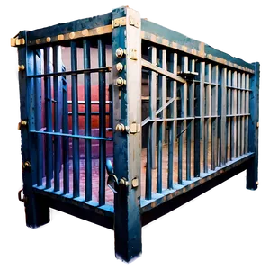 Stylized Prison Cell Png 06202024 PNG Image