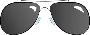 Stylized Sunglasses Graphic PNG Image