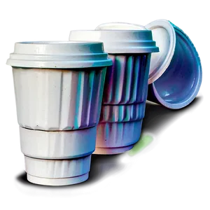 Styrofoam Cup Stack Png 06122024 PNG Image