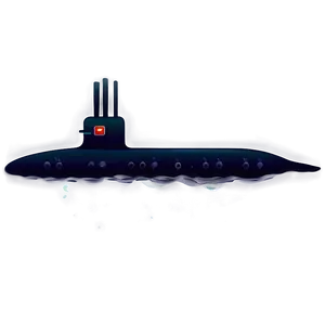 Submarine In Ocean Depth Png Kdm75 PNG Image