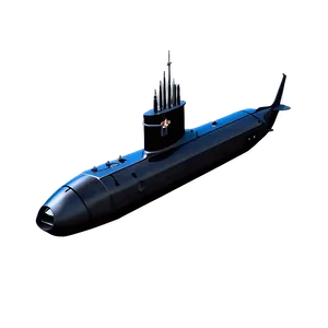 Submarine With Periscope Png Rhu35 PNG Image