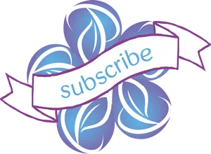 Subscribe Banner Graphic PNG Image