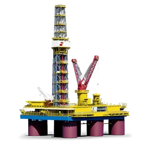 Subsea Oil Rig Png Wyh PNG Image